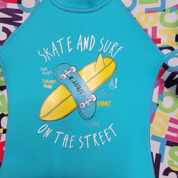 NWOT Dive & Sail Kids Wetsuit  Thermal Neoprene One Piece Short Sleeves XL - Picture 9 of 13